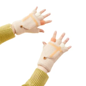 Women's/children's winter phone gloves - whiteeng