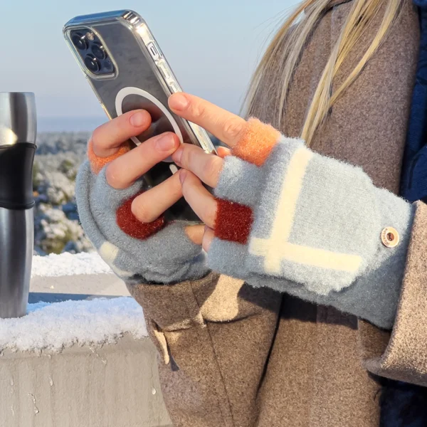 Women's/children's winter phone gloves - grayeng