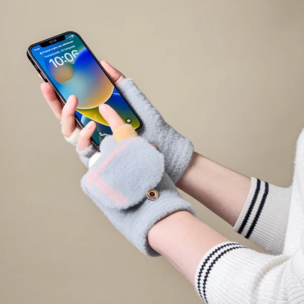 Women's/children's winter phone gloves - grayeng