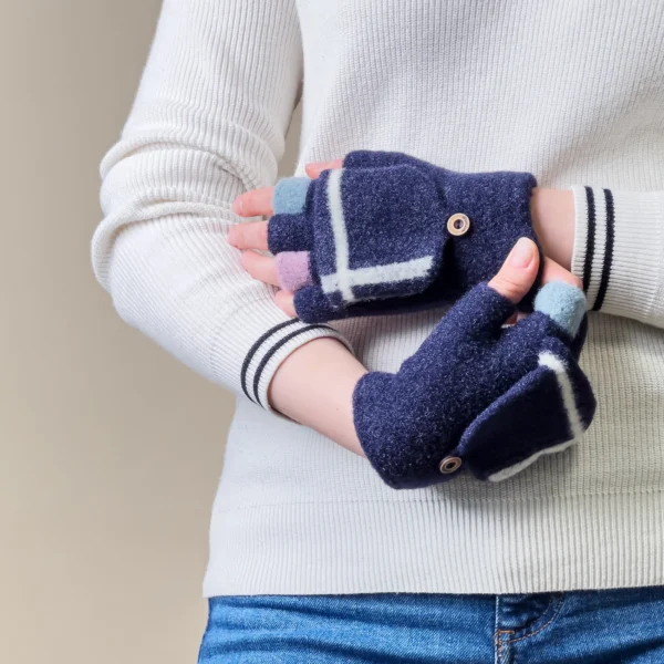 Women's/children's winter phone gloves - blackeng