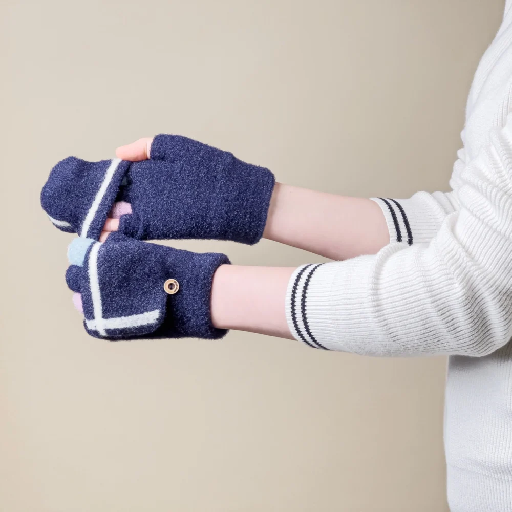 Women's/children's winter phone gloves - blackeng