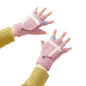 Women's/children's winter telephone gloves - pinkeng