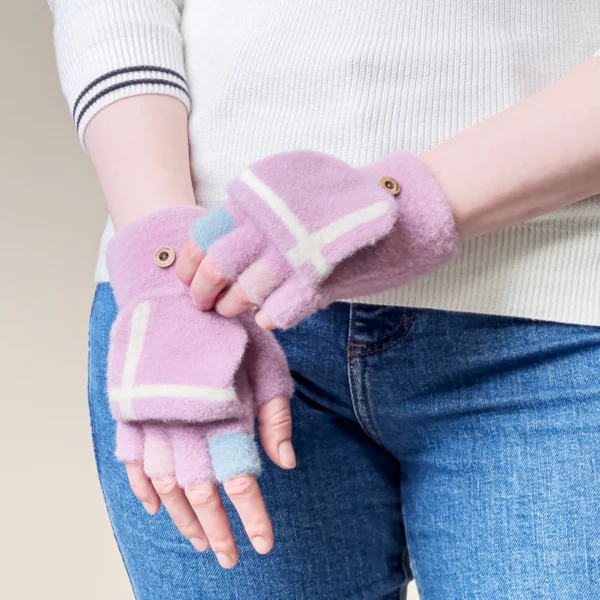Women's/children's winter telephone gloves - pinkeng