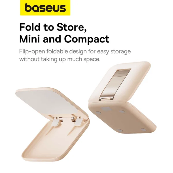 Baseus BS-HP009 Seashell Series foldable tablet stand - pinkeng