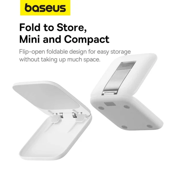 Baseus BS-HP009 Seashell Series foldable tablet stand - whiteeng