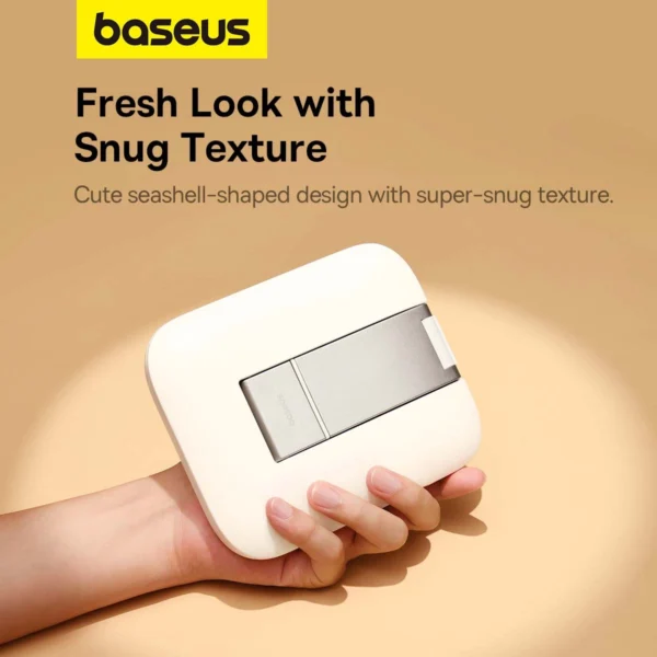Baseus BS-HP009 Seashell Series foldable tablet stand - whiteeng