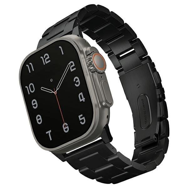 Uniq Osta Stainless Steel Strap for Apple Watch 1/2/3/4/5/6/7/8/SE/SE2/Ultra 42/44/45/49mm - Blackeng
