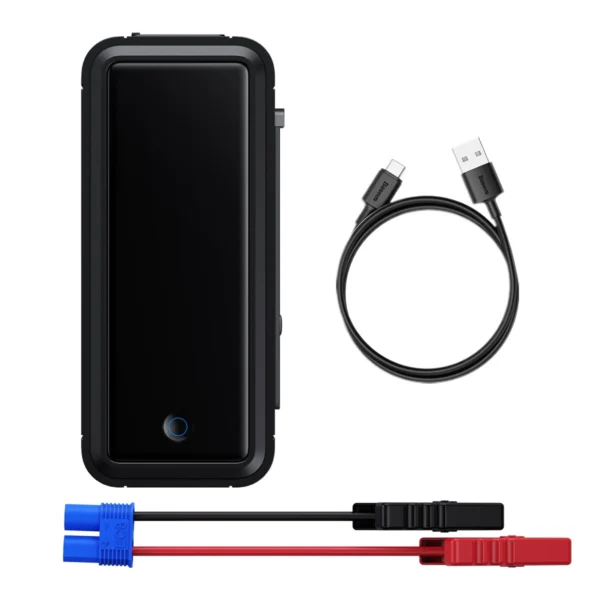 Jump starter with supercapacitor Baseus Super Energy Mega Series BS-CH007 3000A 12V USB-C / EC8 / DC - grayeng