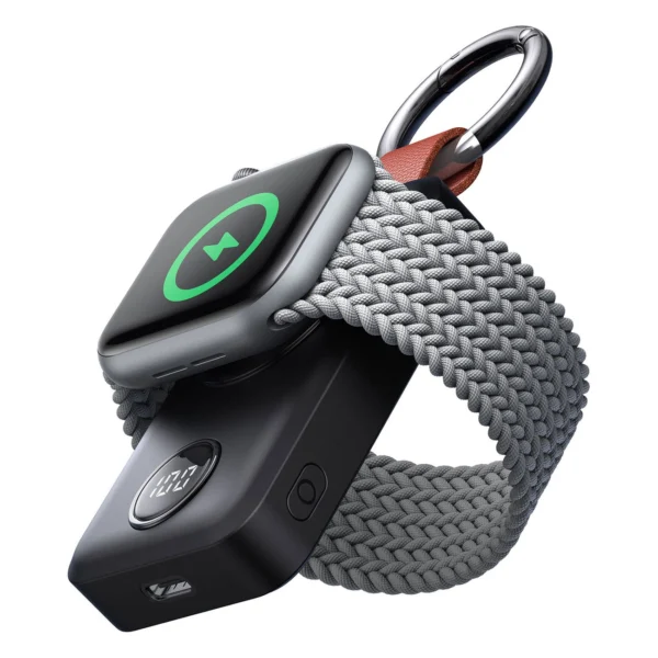 Joyroom JR-WQW01 wireless powerbank 2000mAh 3W for Apple Watch - blackeng