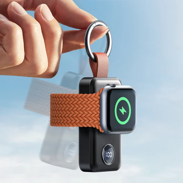 Joyroom JR-WQW01 wireless powerbank 2000mAh 3W for Apple Watch - blackeng
