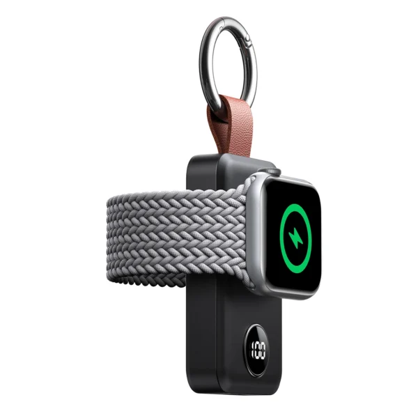 Joyroom JR-WQW01 wireless powerbank 2000mAh 3W for Apple Watch - blackeng