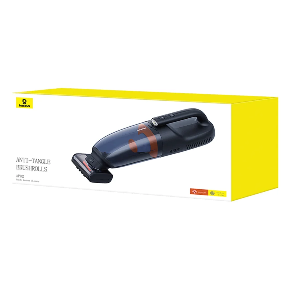 Baseus AP02 6000Pa car vacuum cleaner - blackeng