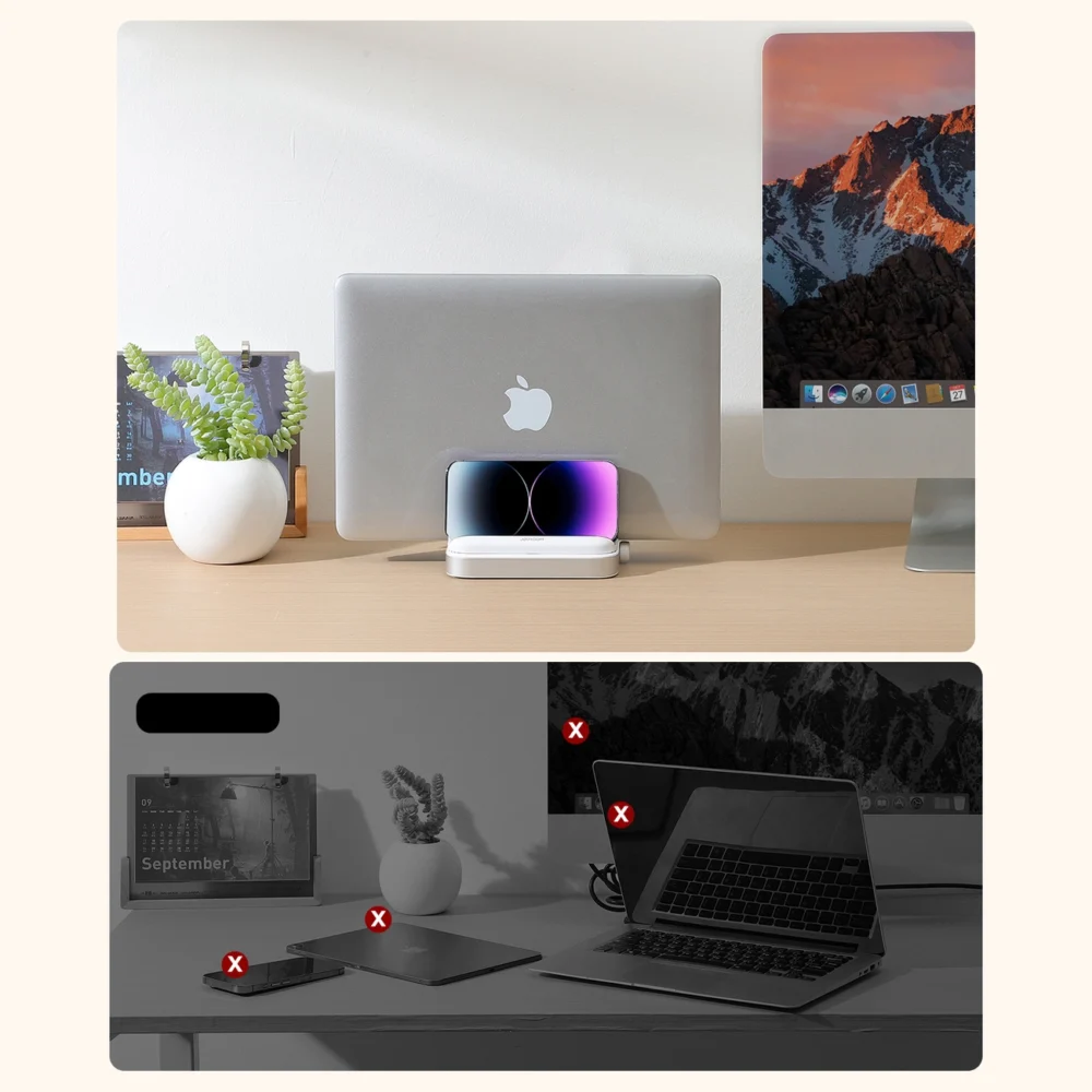 Joyroom laptop stand holder white (JR-ZS374)eng
