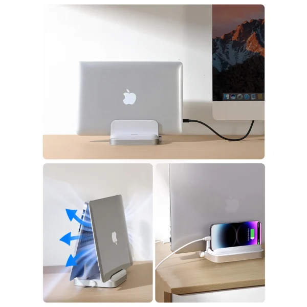 Joyroom laptop stand holder white (JR-ZS374)eng