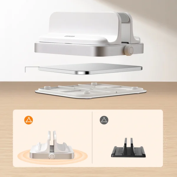 Joyroom laptop stand holder white (JR-ZS374)eng