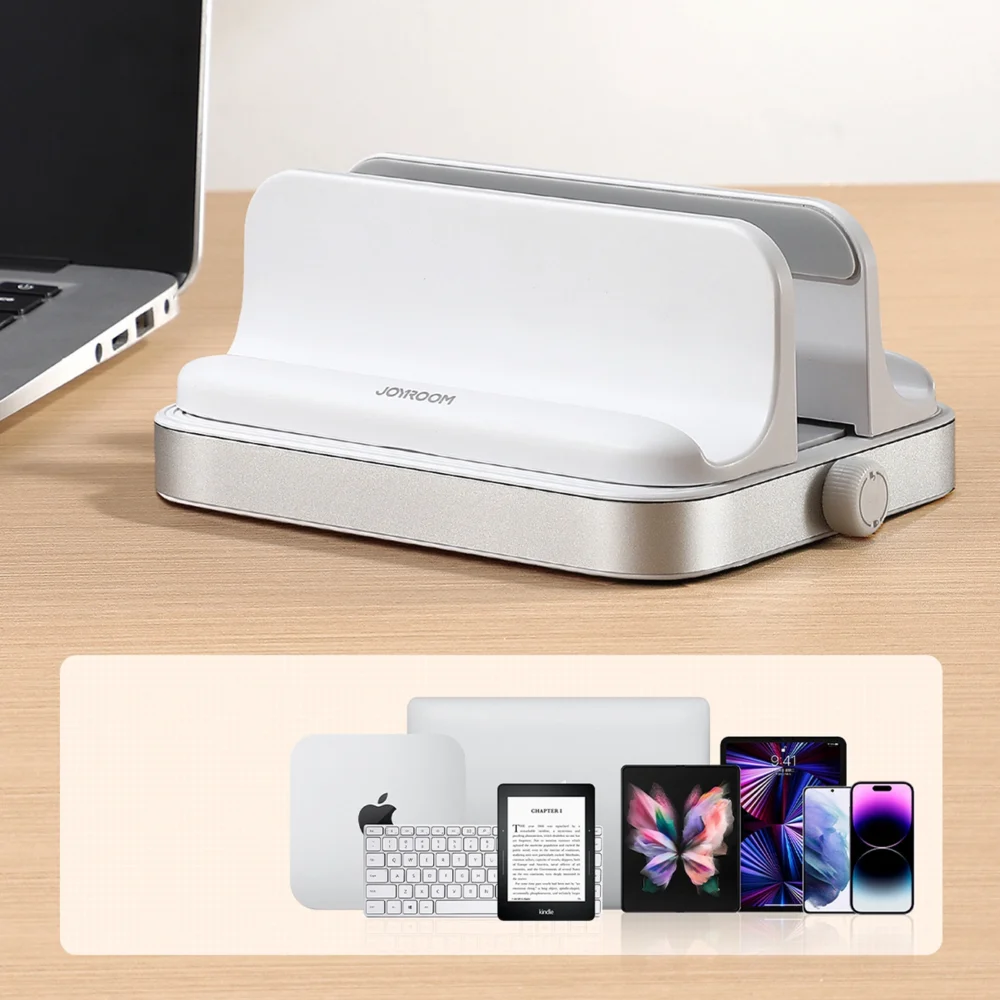 Joyroom laptop stand holder white (JR-ZS374)eng