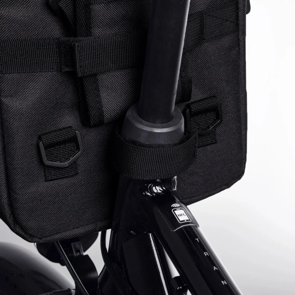 Wozinsky bicycle bag for handlebars - grayeng
