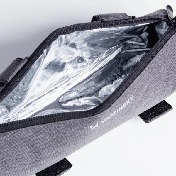 Wozinsky WBB37GRB bicycle bag with thermal insulation - grayeng