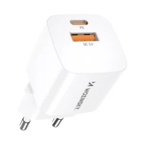 Wozinsky CMWCW 20W USB-C / USB-A wall charger - whiteeng