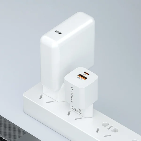 Wozinsky CMWCW 20W USB-C / USB-A wall charger - whiteeng
