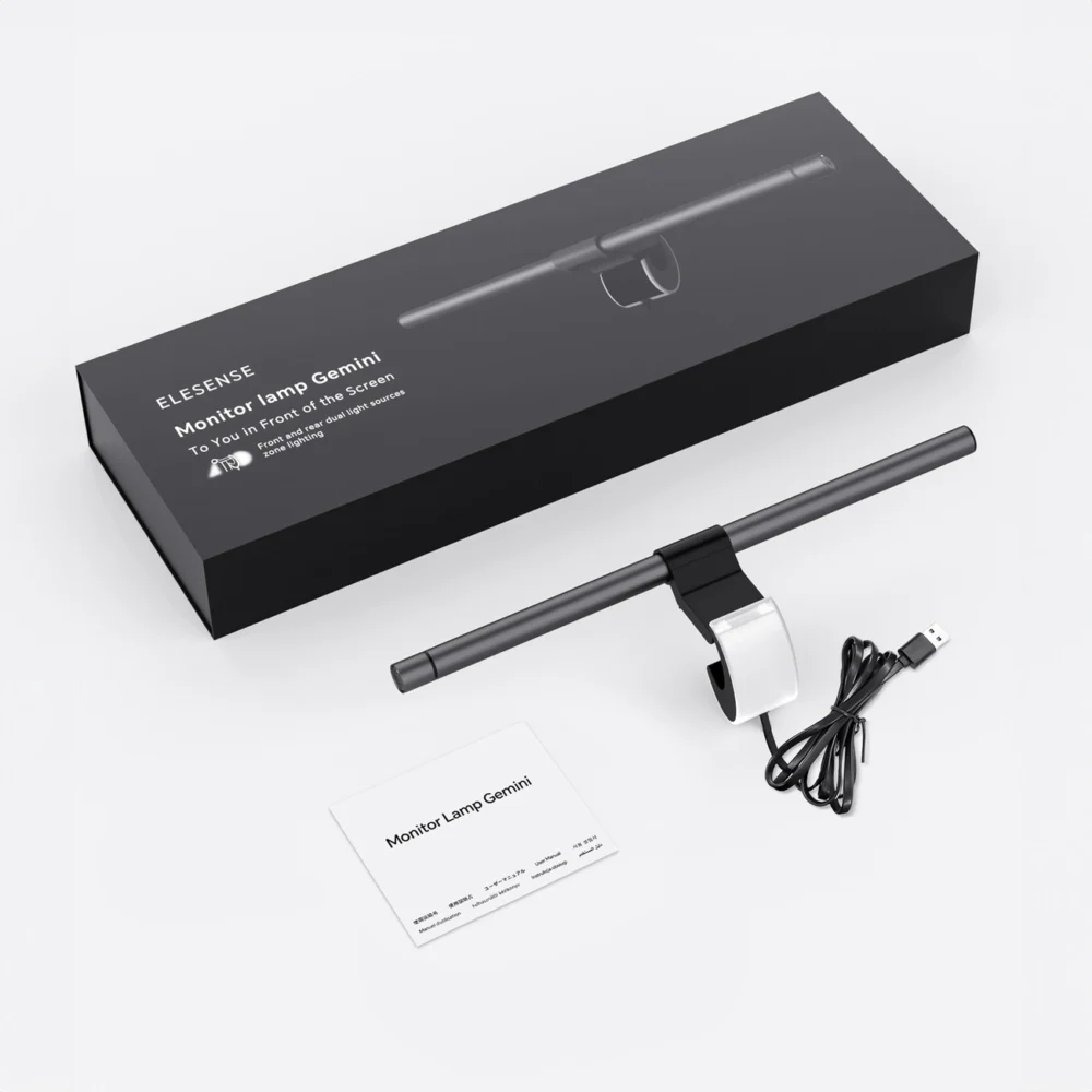 Choetech E1132 screen lamp with backlight - grayeng