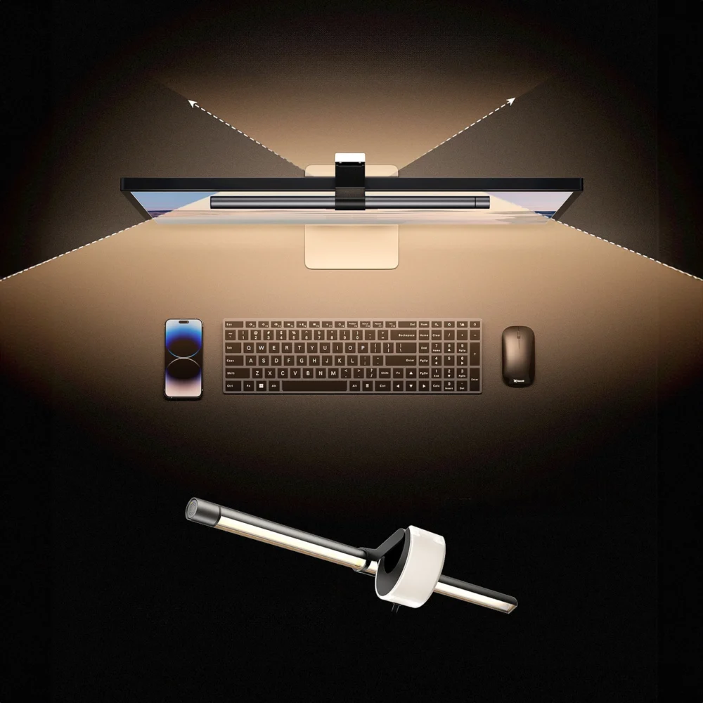 Choetech E1132 screen lamp with backlight - grayeng