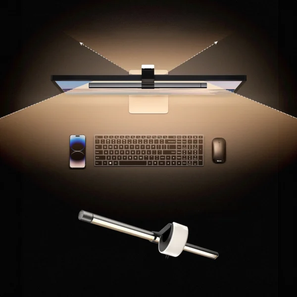 Choetech E1132 screen lamp with backlight - grayeng