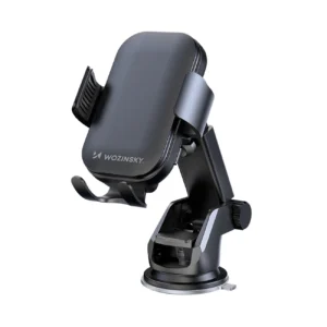 Wozinsky WUMID Phone Holder with 15W Inductive Charger for Car Dashboard - Blackeng