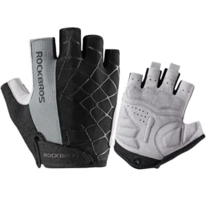 Rockbros S109GR cycling gloves, size S - grayeng