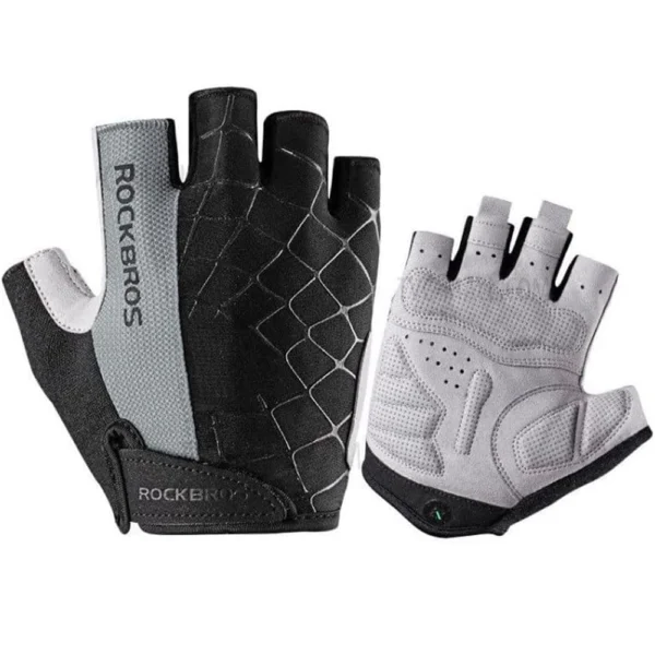 Rockbros S109GR cycling gloves, size S - grayeng