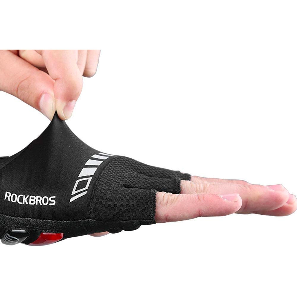 Rockbros S143-BK XL cycling gloves with gel inserts - blackeng