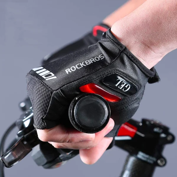 Rockbros S143-BK XL cycling gloves with gel inserts - blackeng