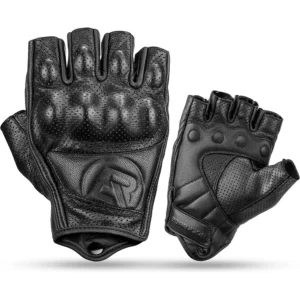Rockbros 16220006005 XXL leather motorcycle gloves - blackeng