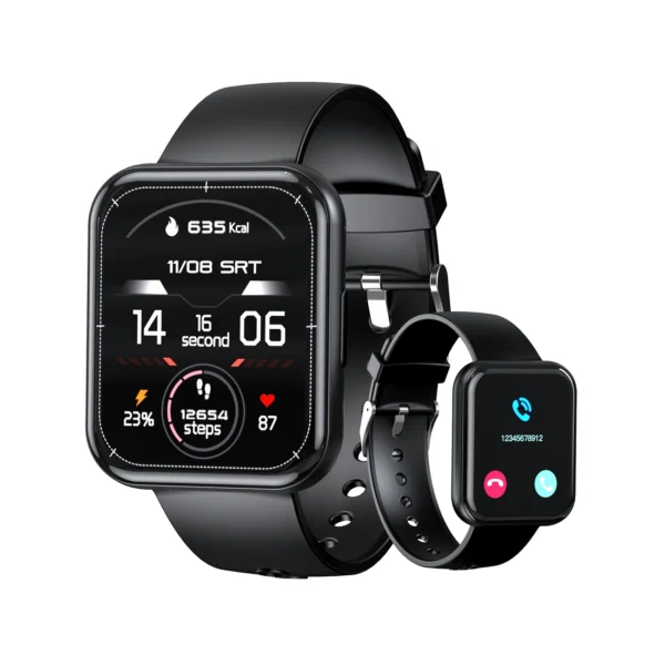 Choetech WT001 smartwatch with IP67 call answering function - blackeng
