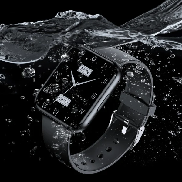 Choetech WT001 smartwatch with IP67 call answering function - blackeng
