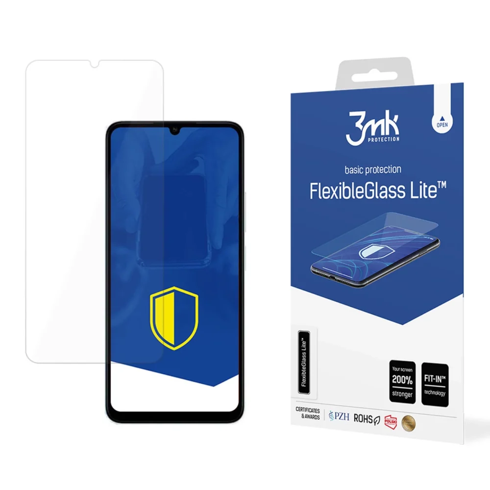 3mk FlexibleGlass Lite™ hybrid glass on Redmi 13C / Poco C65eng