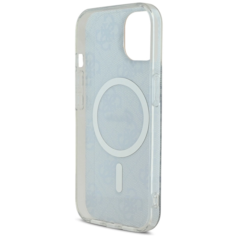 Guess IML 4G MagSafe case for iPhone 15 / 14 / 13 - blueeng