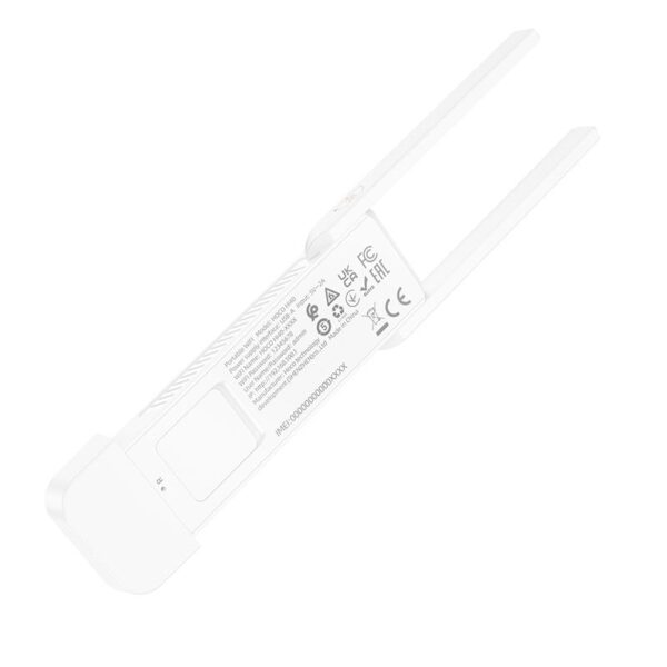 Portable wireless router USB A Hoco WiFi HI40 white