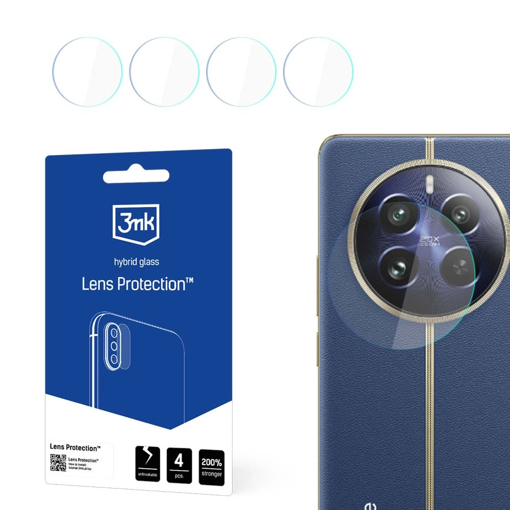 3mk Lens Protection™ hybrid camera glass for Realme 12 5Geng
