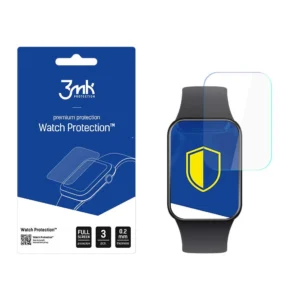3mk Watch Protection™ hybrid glass v. FlexibleGlass Lite on Xiaomi Smart Band 8 Proeng