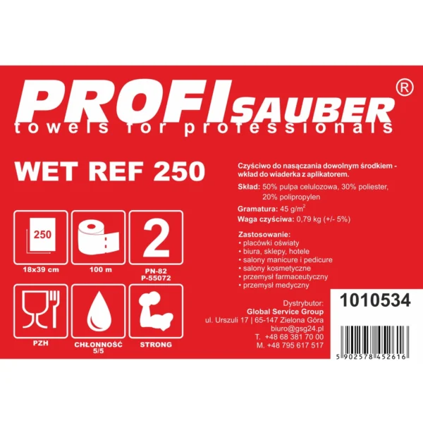 Cloths for the ProfiSauber WET REF 250 soaking bucket - INSERTeng