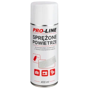 Compressed air for cleaning the electronics of sewing machines PRO-LINE spray 400mleng