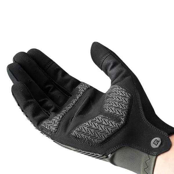 Rockbros 16110006002 shock-absorbing cycling gloves size M - green and blackeng