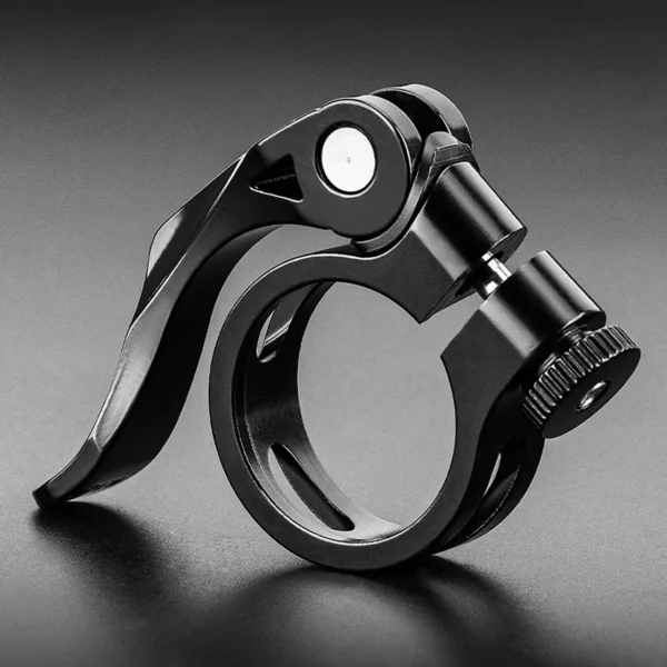 Rockbros 41210092001 bicycle seat clamp with quick release - blackeng