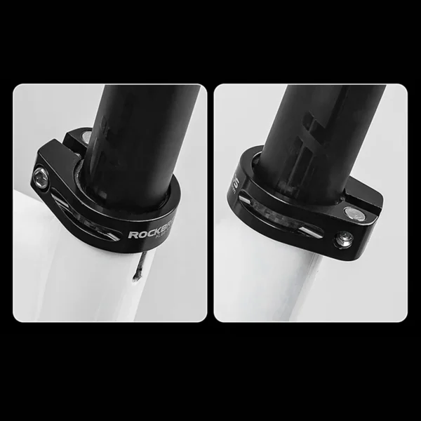 Rockbros 41210091001 bicycle seat clamp - blackeng
