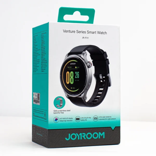 Joyroom Venture Series JR-FV1 Smartwatch with Call Answering Option - Grayeng