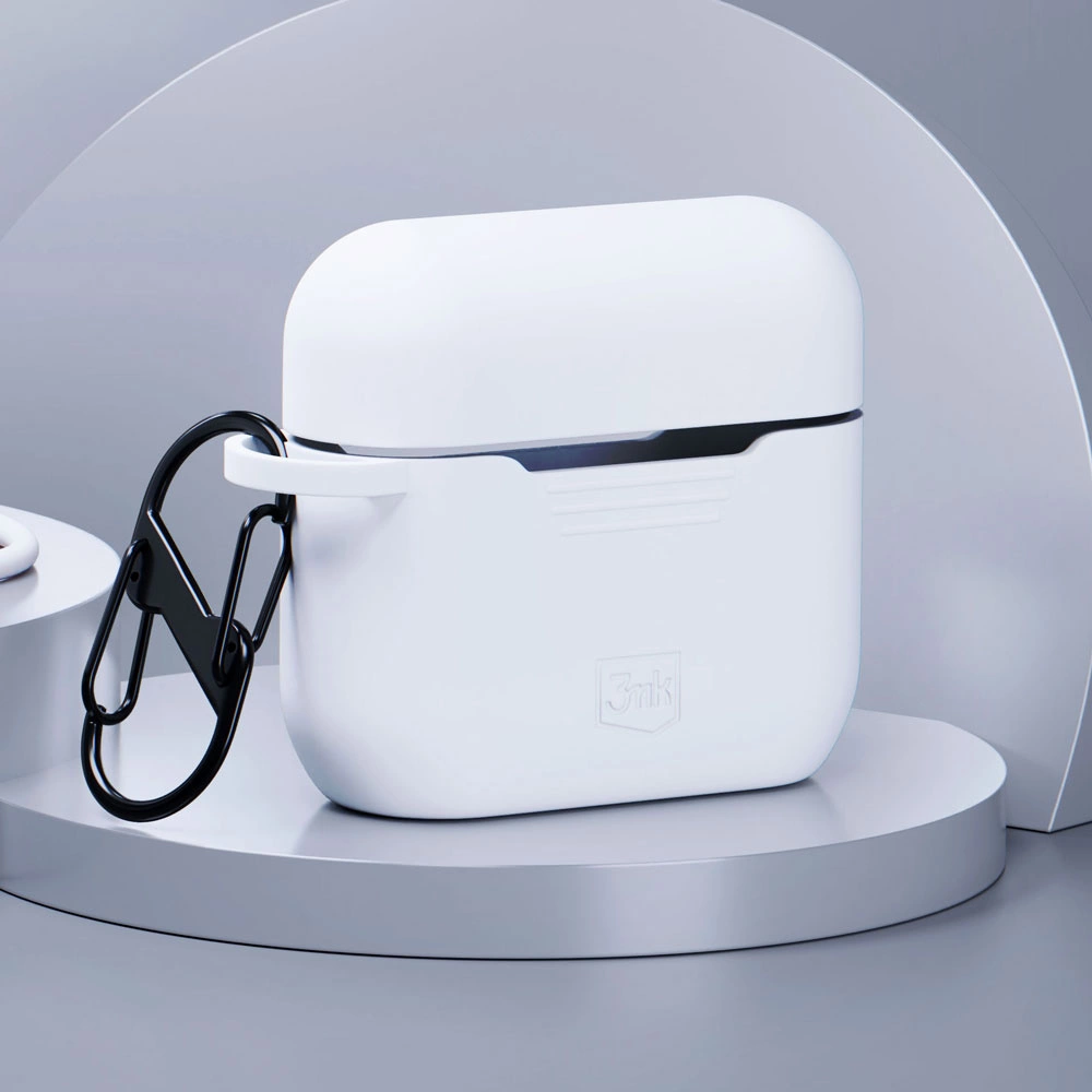3mk Silicon AirPods Case for AirPods Pro / AirPods Pro 2 - whiteeng