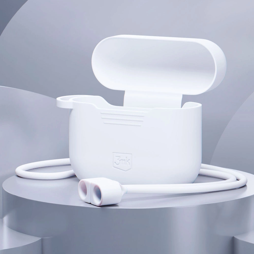 3mk Silicon AirPods Case for AirPods Pro / AirPods Pro 2 - whiteeng