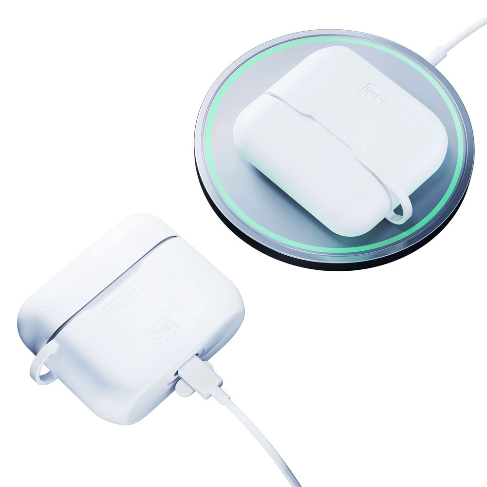 3mk Silicon AirPods Case for AirPods Pro / AirPods Pro 2 - whiteeng