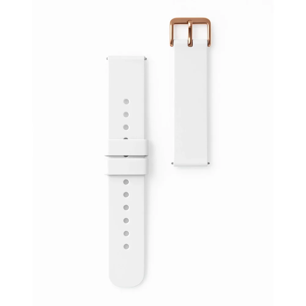 Silicone Strap for Huawei Watch GT2 / GT3 42mm - Whiteeng